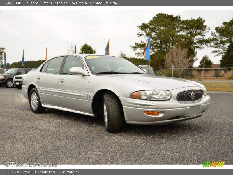 Sterling Silver Metallic / Medium Gray 2002 Buick LeSabre Custom
