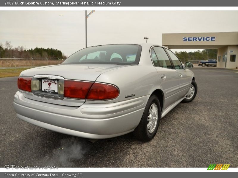 Sterling Silver Metallic / Medium Gray 2002 Buick LeSabre Custom