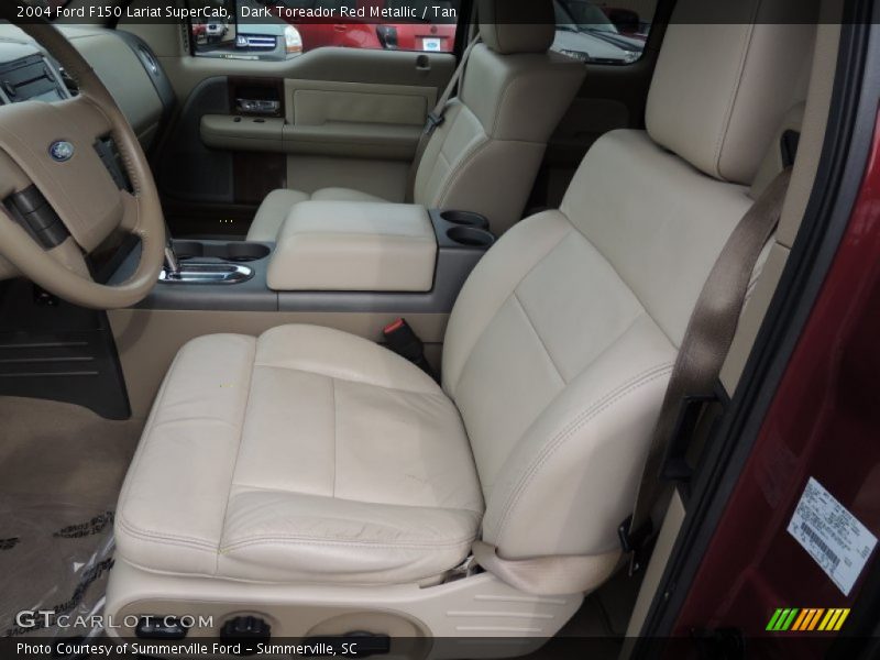 Front Seat of 2004 F150 Lariat SuperCab