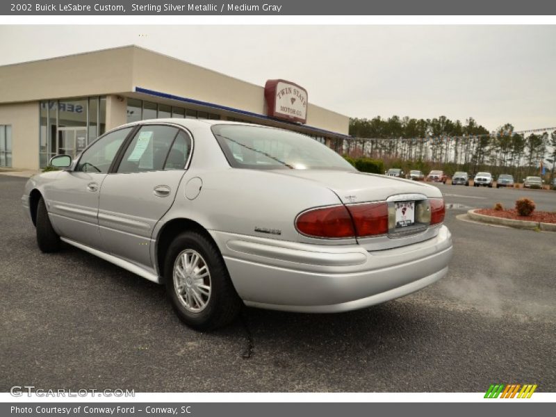 Sterling Silver Metallic / Medium Gray 2002 Buick LeSabre Custom