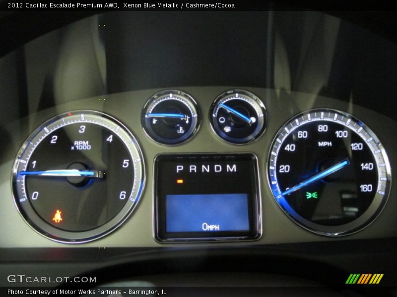  2012 Escalade Premium AWD Premium AWD Gauges
