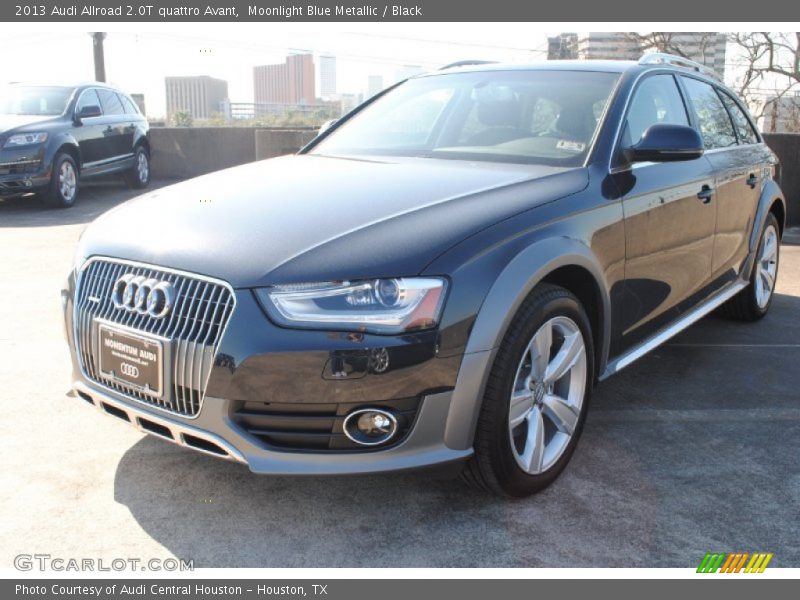 Moonlight Blue Metallic / Black 2013 Audi Allroad 2.0T quattro Avant