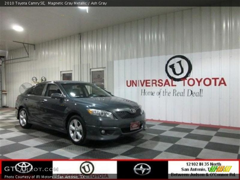 Magnetic Gray Metallic / Ash Gray 2010 Toyota Camry SE