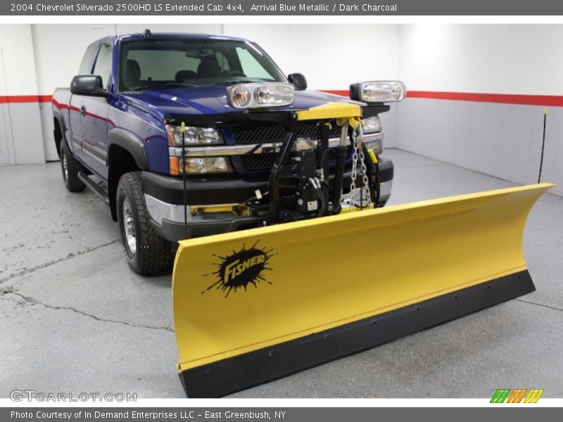 Arrival Blue Metallic / Dark Charcoal 2004 Chevrolet Silverado 2500HD LS Extended Cab 4x4