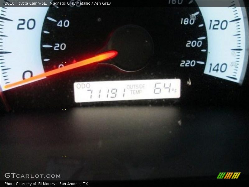 Magnetic Gray Metallic / Ash Gray 2010 Toyota Camry SE