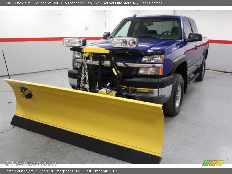 Arrival Blue Metallic / Dark Charcoal 2004 Chevrolet Silverado 2500HD LS Extended Cab 4x4