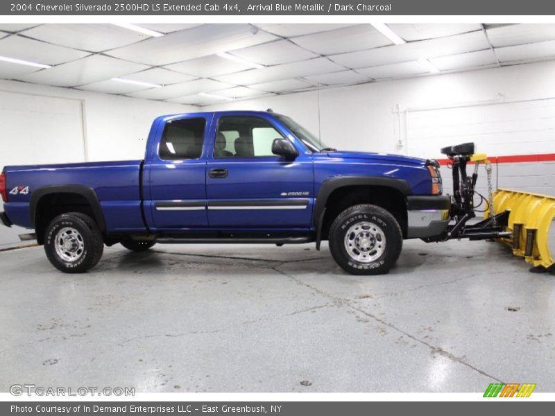 Arrival Blue Metallic / Dark Charcoal 2004 Chevrolet Silverado 2500HD LS Extended Cab 4x4