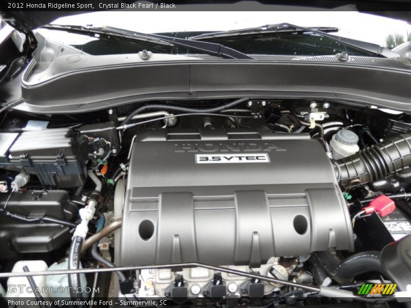  2012 Ridgeline Sport Engine - 3.5 Liter SOHC 24-Valve VTEC V6