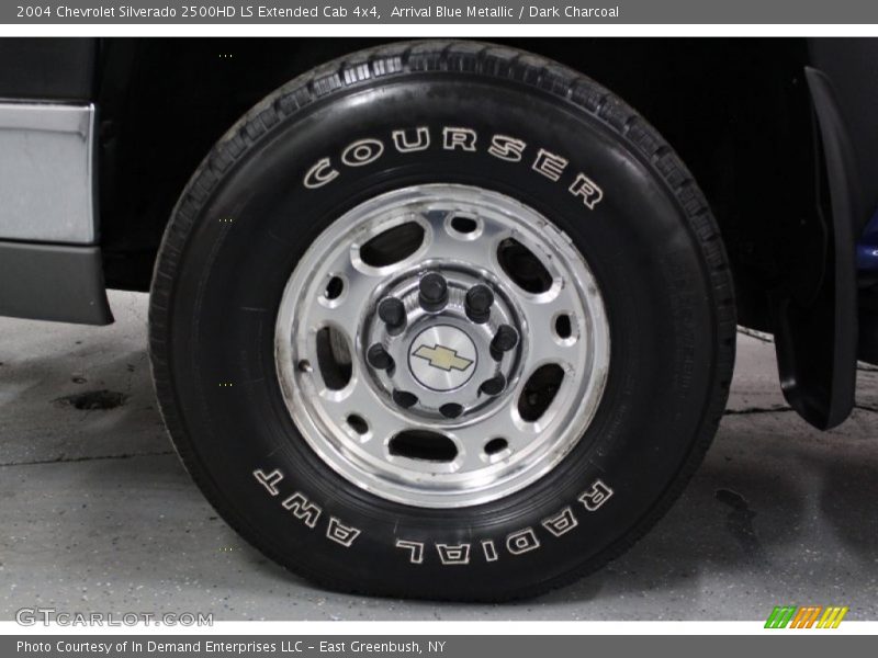 Arrival Blue Metallic / Dark Charcoal 2004 Chevrolet Silverado 2500HD LS Extended Cab 4x4