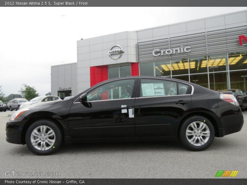 Super Black / Frost 2012 Nissan Altima 2.5 S