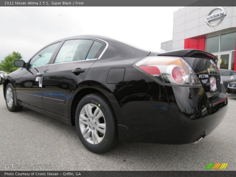 Super Black / Frost 2012 Nissan Altima 2.5 S