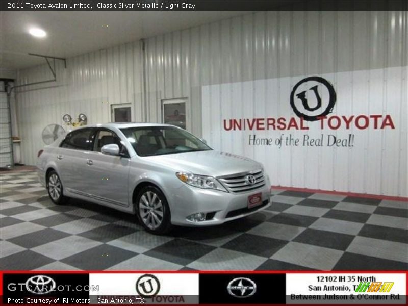 Classic Silver Metallic / Light Gray 2011 Toyota Avalon Limited