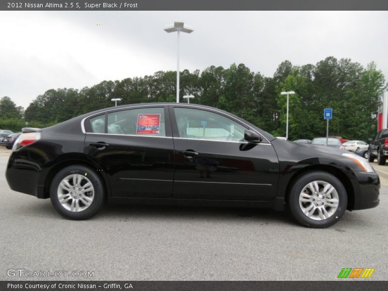 Super Black / Frost 2012 Nissan Altima 2.5 S