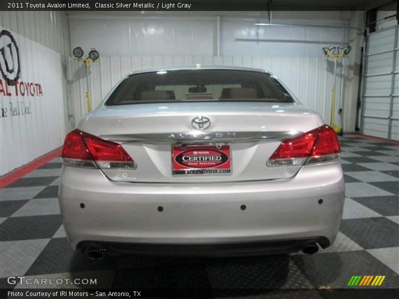 Classic Silver Metallic / Light Gray 2011 Toyota Avalon Limited