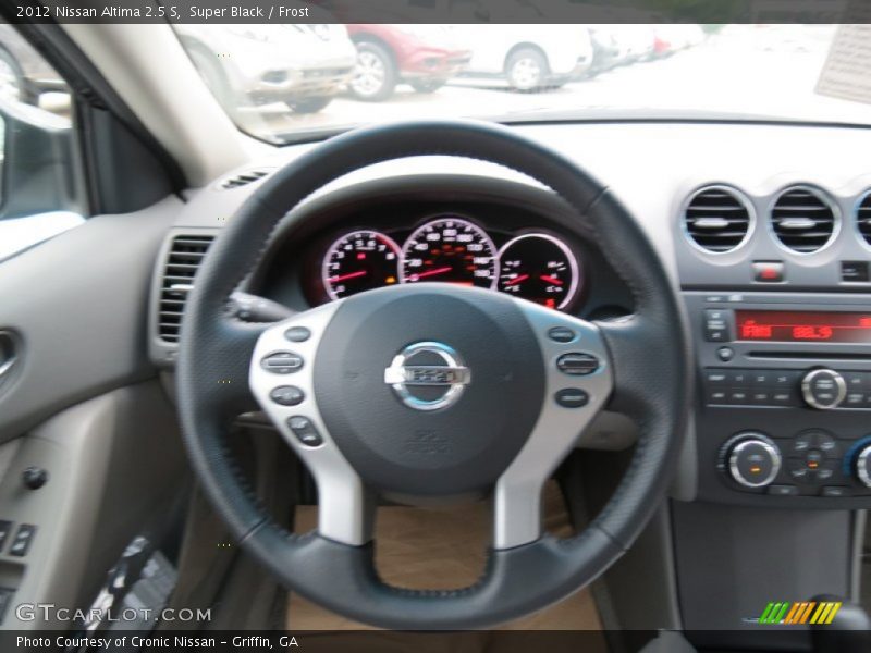 Super Black / Frost 2012 Nissan Altima 2.5 S
