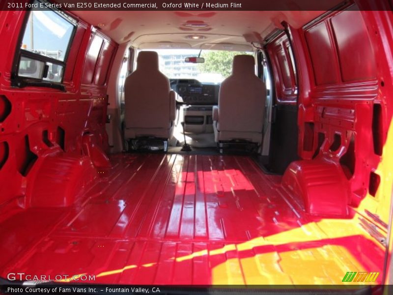 Oxford White / Medium Flint 2011 Ford E Series Van E250 Extended Commercial