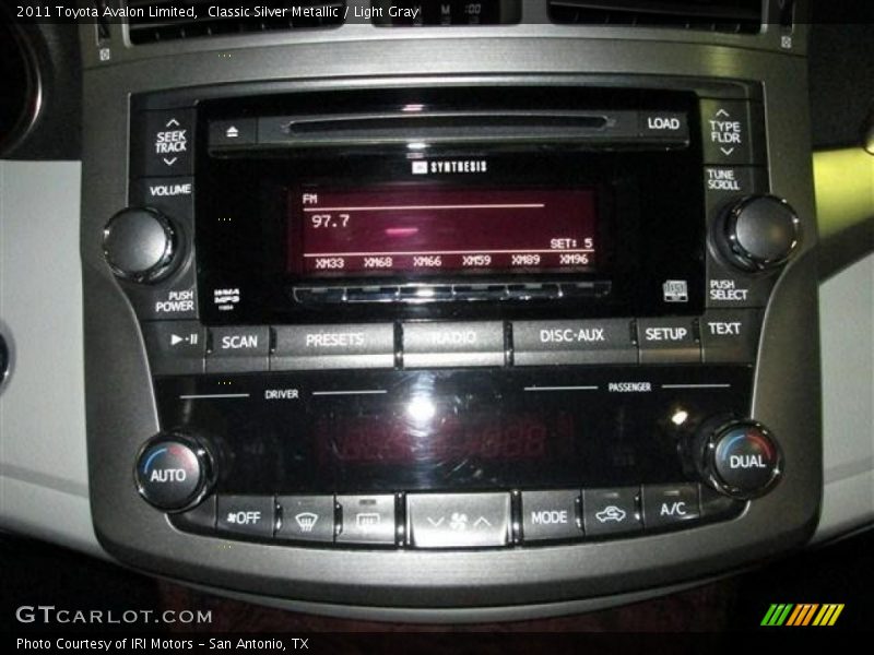 Classic Silver Metallic / Light Gray 2011 Toyota Avalon Limited