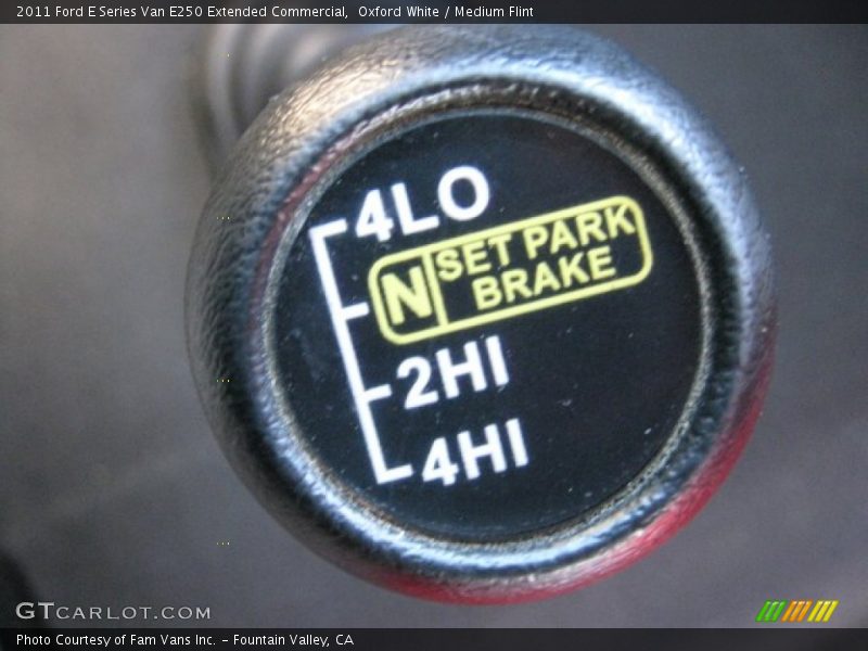 Oxford White / Medium Flint 2011 Ford E Series Van E250 Extended Commercial