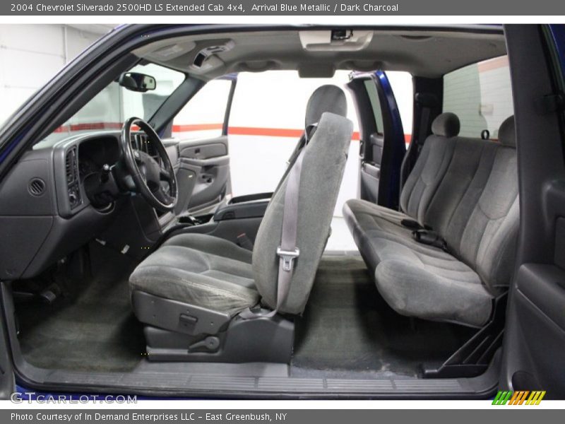 Arrival Blue Metallic / Dark Charcoal 2004 Chevrolet Silverado 2500HD LS Extended Cab 4x4