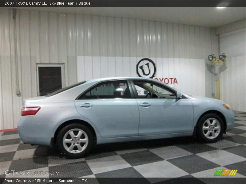 Sky Blue Pearl / Bisque 2007 Toyota Camry CE