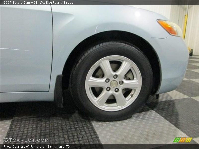 Sky Blue Pearl / Bisque 2007 Toyota Camry CE
