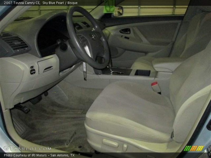 Sky Blue Pearl / Bisque 2007 Toyota Camry CE