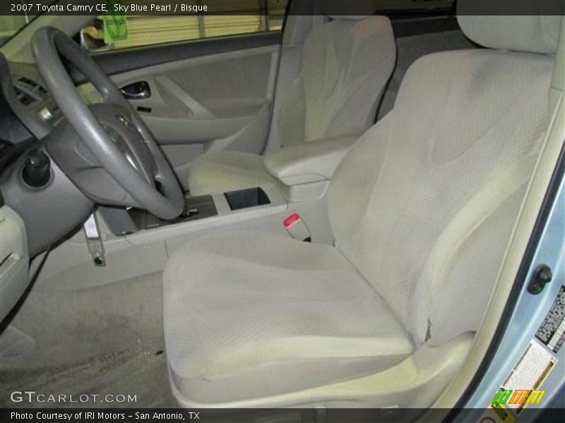 Sky Blue Pearl / Bisque 2007 Toyota Camry CE