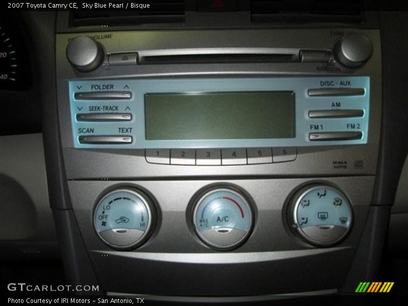 Sky Blue Pearl / Bisque 2007 Toyota Camry CE