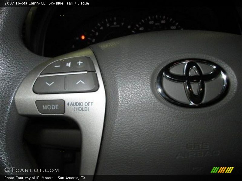 Sky Blue Pearl / Bisque 2007 Toyota Camry CE