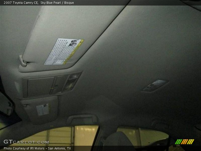Sky Blue Pearl / Bisque 2007 Toyota Camry CE