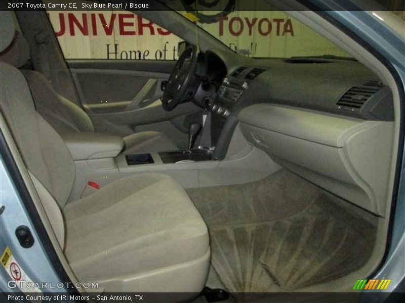 Sky Blue Pearl / Bisque 2007 Toyota Camry CE