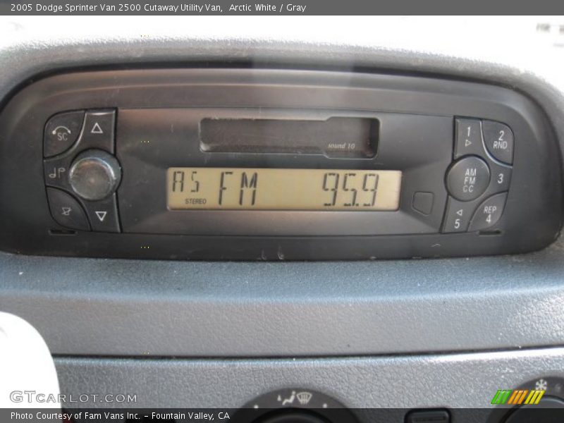 Arctic White / Gray 2005 Dodge Sprinter Van 2500 Cutaway Utility Van