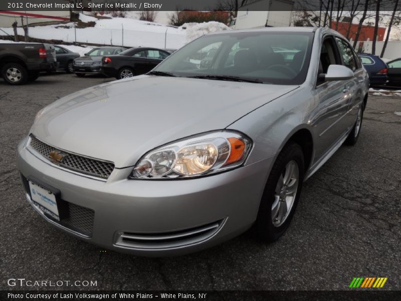 Silver Ice Metallic / Ebony 2012 Chevrolet Impala LS