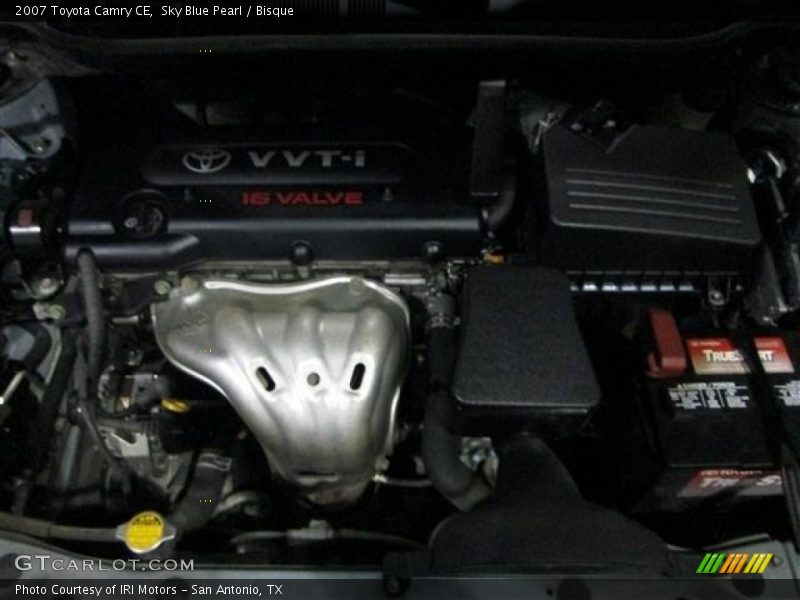 Sky Blue Pearl / Bisque 2007 Toyota Camry CE