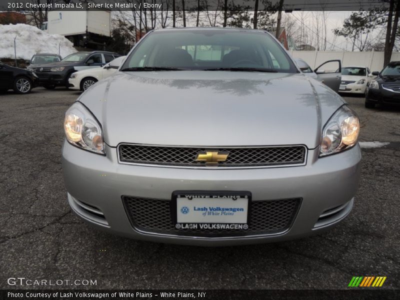 Silver Ice Metallic / Ebony 2012 Chevrolet Impala LS