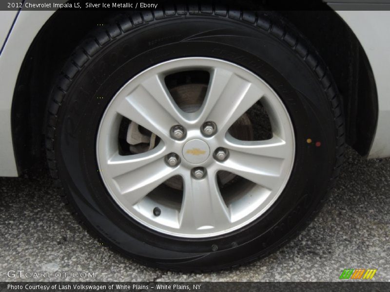 Silver Ice Metallic / Ebony 2012 Chevrolet Impala LS