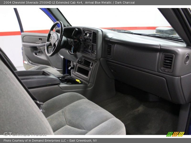 Arrival Blue Metallic / Dark Charcoal 2004 Chevrolet Silverado 2500HD LS Extended Cab 4x4
