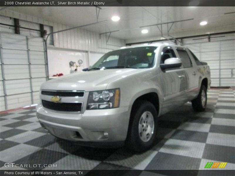 Silver Birch Metallic / Ebony 2008 Chevrolet Avalanche LT