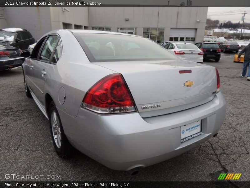 Silver Ice Metallic / Ebony 2012 Chevrolet Impala LS