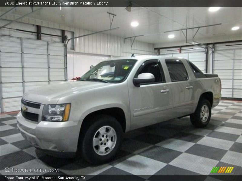 Silver Birch Metallic / Ebony 2008 Chevrolet Avalanche LT