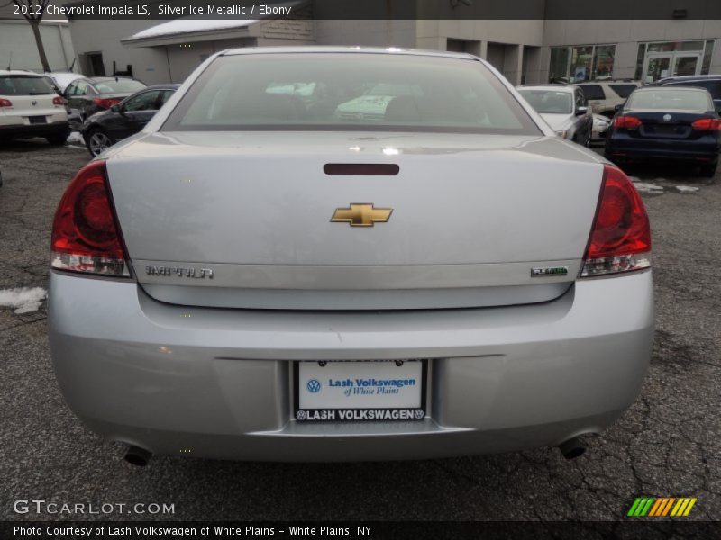 Silver Ice Metallic / Ebony 2012 Chevrolet Impala LS