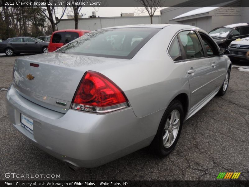 Silver Ice Metallic / Ebony 2012 Chevrolet Impala LS
