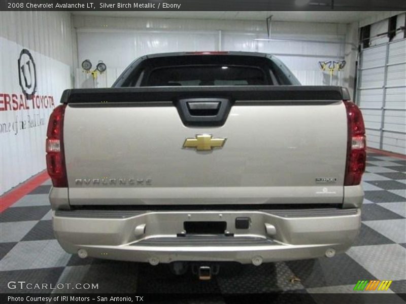 Silver Birch Metallic / Ebony 2008 Chevrolet Avalanche LT
