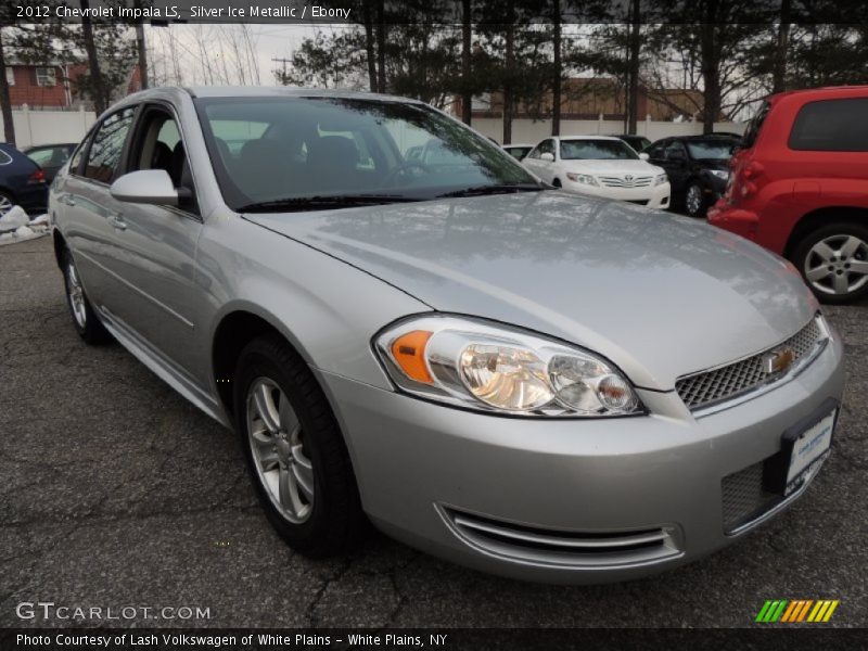 Silver Ice Metallic / Ebony 2012 Chevrolet Impala LS