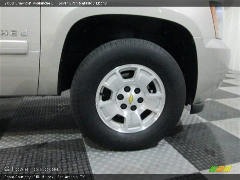 Silver Birch Metallic / Ebony 2008 Chevrolet Avalanche LT