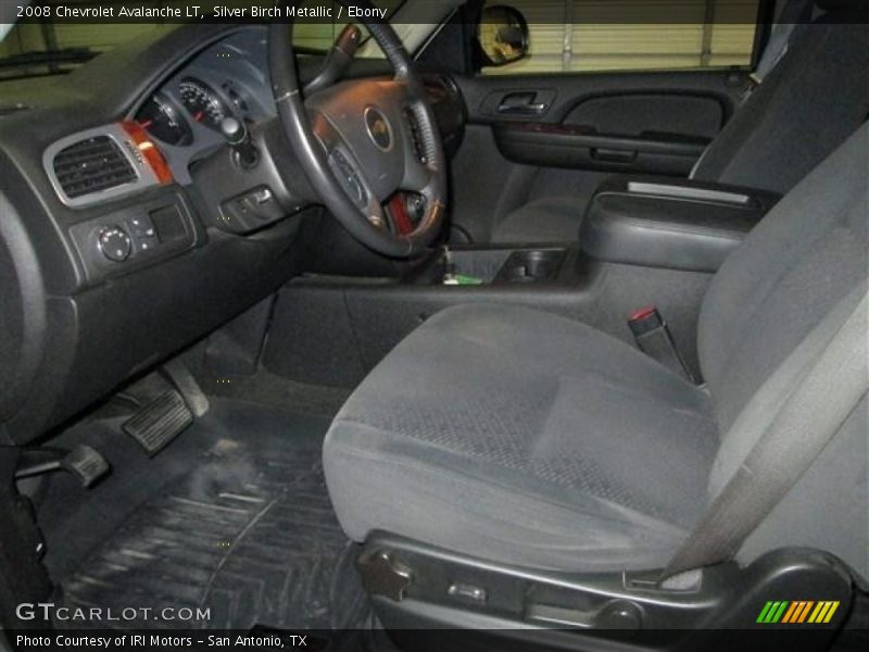 Silver Birch Metallic / Ebony 2008 Chevrolet Avalanche LT
