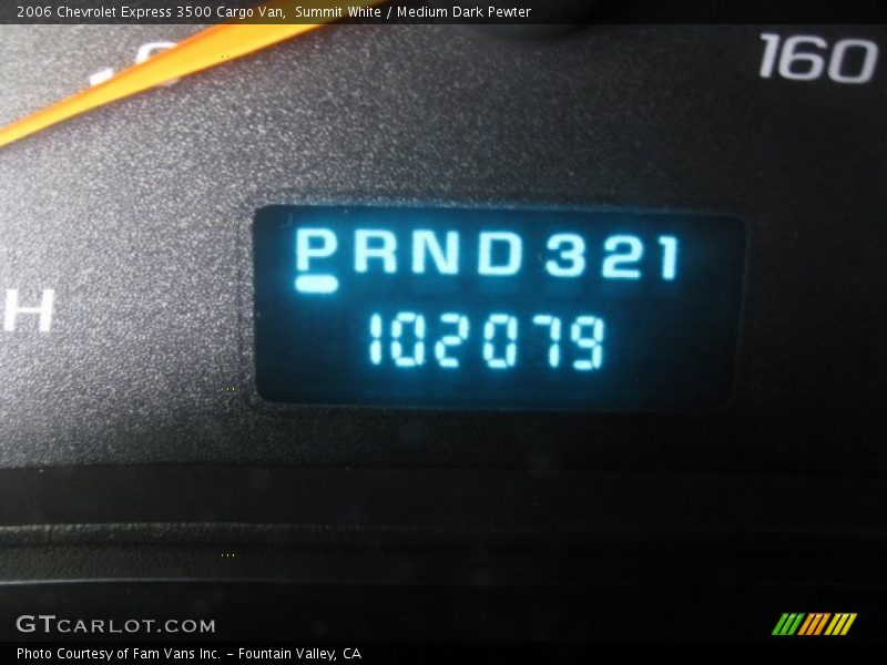 Summit White / Medium Dark Pewter 2006 Chevrolet Express 3500 Cargo Van