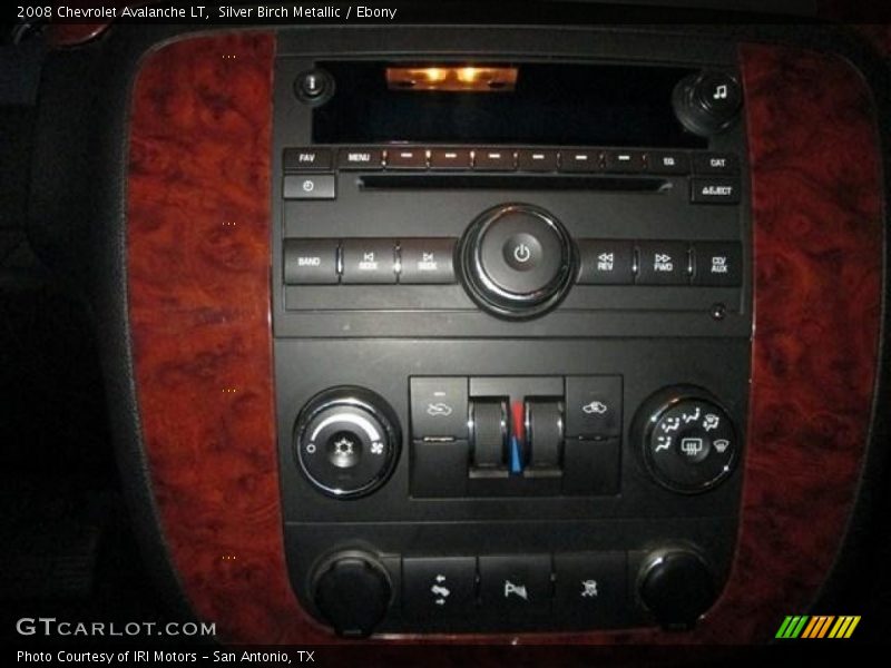 Silver Birch Metallic / Ebony 2008 Chevrolet Avalanche LT