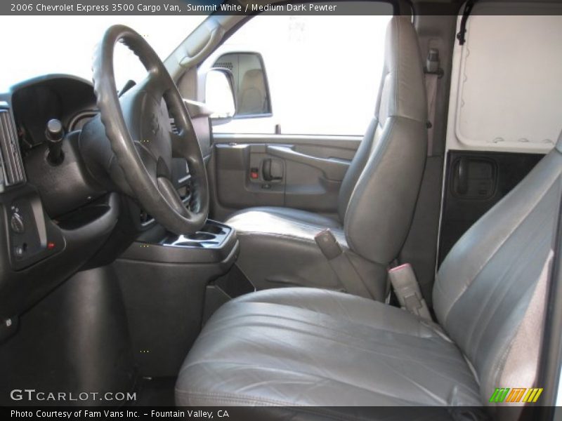 Summit White / Medium Dark Pewter 2006 Chevrolet Express 3500 Cargo Van