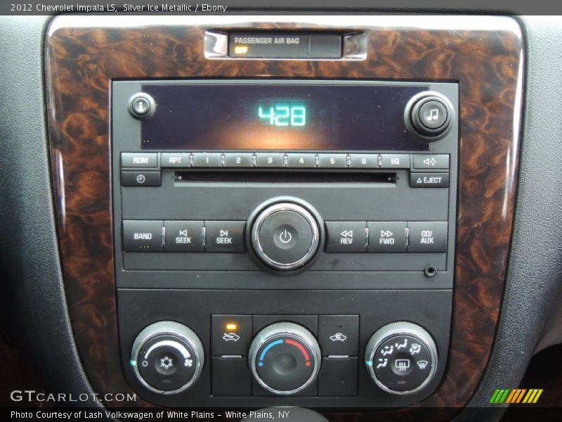 Silver Ice Metallic / Ebony 2012 Chevrolet Impala LS